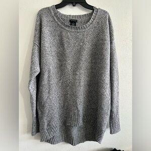 Calvin Klein size large gray‎ heather sweater-